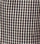 swatch_Black pleated gingham maxi skirt