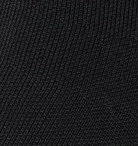 swatch_Black pelle moda vonni stretch fabric bootie