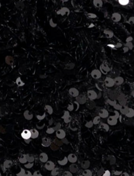 swatch_Black robby sequin drawstring bag