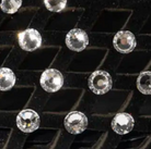 swatch_black suede laser cut jeweled flat flat shoes