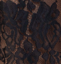 swatch_Black sheer lace maxi skirt