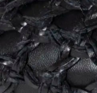 swatch_black leather lussy woven slingback flat shoes