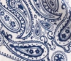 swatch_Blue/White bandana head scarf