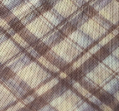 swatch_Brown Plaid elodie the label zadie mesh top