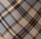swatch_Brown/Blue Plaid lace inset maxi dress