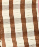 swatch_Brown/Pink thml gingham midi dress