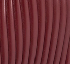 swatchc_Burgundy pleated drawstring bucket bag