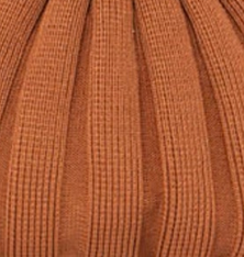 swatch_Camel pleated fabric bucket bag