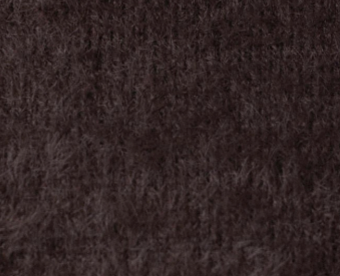 swatch_Chocolate fuzzy knit cropped sweater