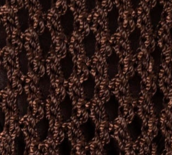 swatch_Coffee inuovo woven mesh flat