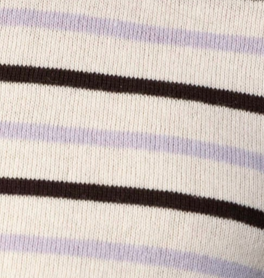 swatch_Cream Multi stitches and stripes o'connor striped sweater
