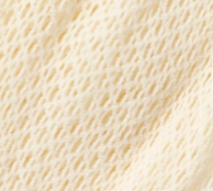 swatch_Cream magica fishnet knee high sock