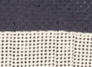 swatch_Ecru/Blue deluc chios knit polo