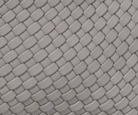 swatch_Grey vegan leather woven tote