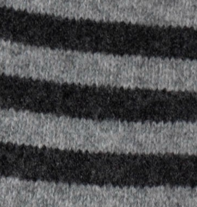 swatch_Grey striped triangle scarf