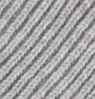 swatch_Grey colorblock knit gloves