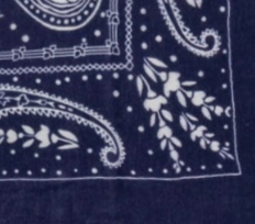 swatch_Indigo cashmere bandana scarf