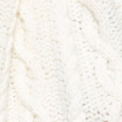 swatch_Ivory cable knit scarf