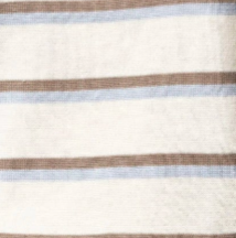 swatch_Ivory/Blue striped knit tshirt