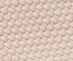 swatch_Ivory vegan leather woven tote