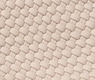 swatch_Ivory vegan leather woven tote