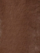 swatch_Mocha faux fur zipper vest