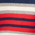 swatch_Multi stripe short sleeve sweater