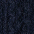 swatch_Navy rd style cable knit sweater