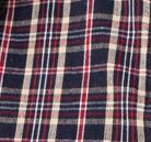 swatch_Navy alexa plaid button down blouse
