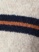 swatch_Navy/Rust sage the label tiber striped sweater