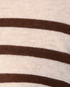 swatch_Oat/Chocolate central park west marlon stripe cardigan