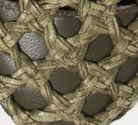 swatch_Olive Leather l'idea dolo woven mary jane