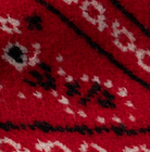 swatch_Red triangle knit bandana scarf