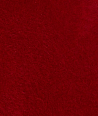 swatch_Red wool knit triangle scarf