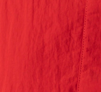 swatch_Red funnel neck windbreaker jacket