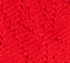 swatch_Red cashmere pointelle socks