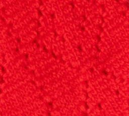 swatch_Red cashmere pointelle socks