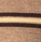 swatch_Stripe Latte short sleeve striped sweater