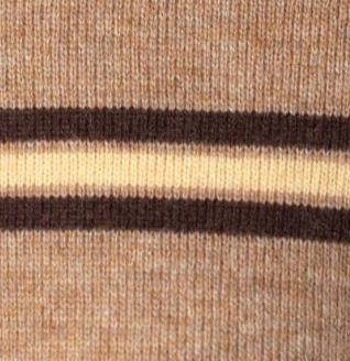 swatch_Stripe Latte short sleeve striped sweater
