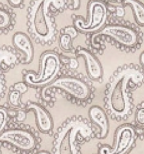 swatch_Taupe/Black bandana head scarf