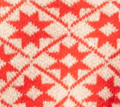 swatch_Taupe/Red crewneck sweater