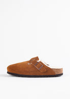 swatch_mink suede boston shearling clog shoes