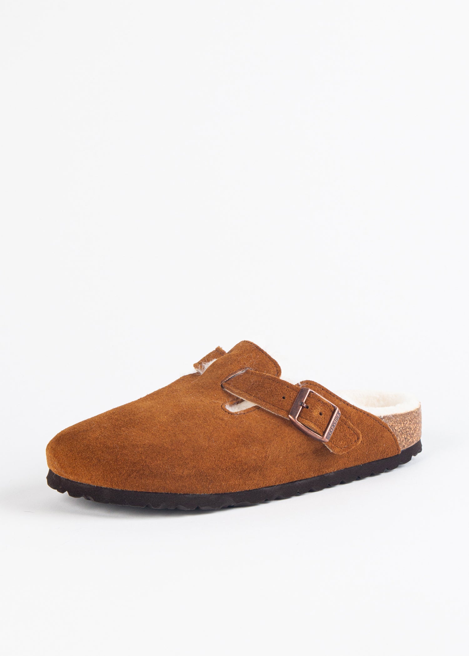swatch_mink suede boston shearling clog shoes