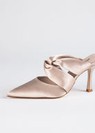 swatch_Champagne Satin tied up satin heel heels